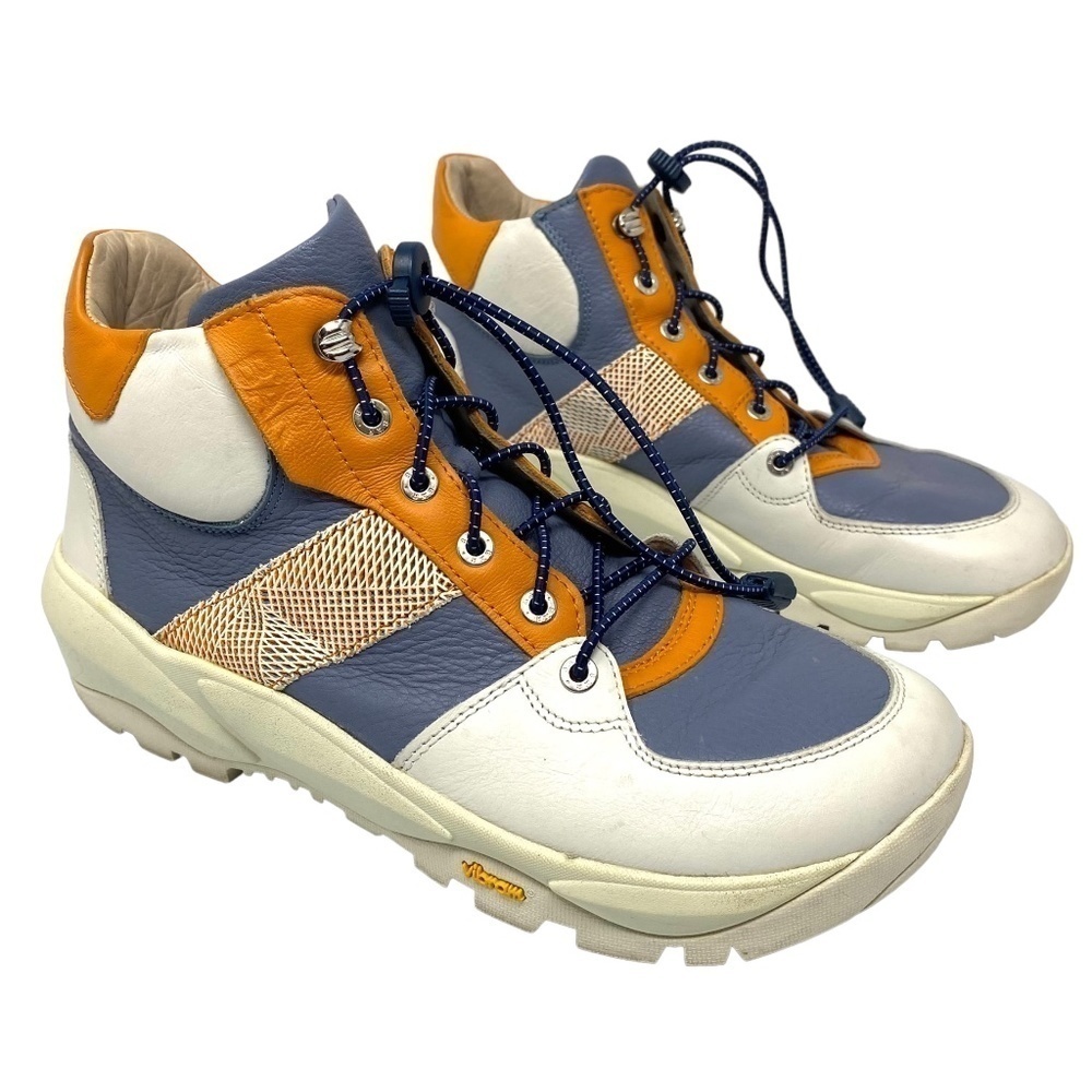 B.A.R. Zoe Leather Sneaker Boots